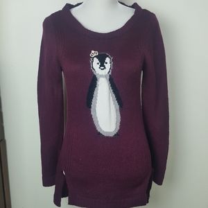 Lauren Conrad Penguin Holiday Sweater